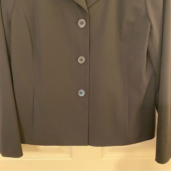 DONCASTER BLACK BLAZER SUIT COAT - Picture 4 of 7